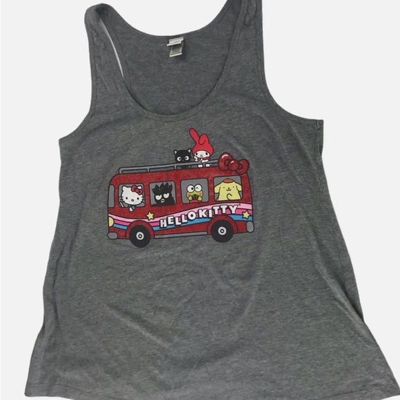 Hello Kitty Tops - Rare Hello Kitty glitter Universal Studio tank